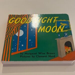 Harper Goodnight Moon Book - Green and Orange